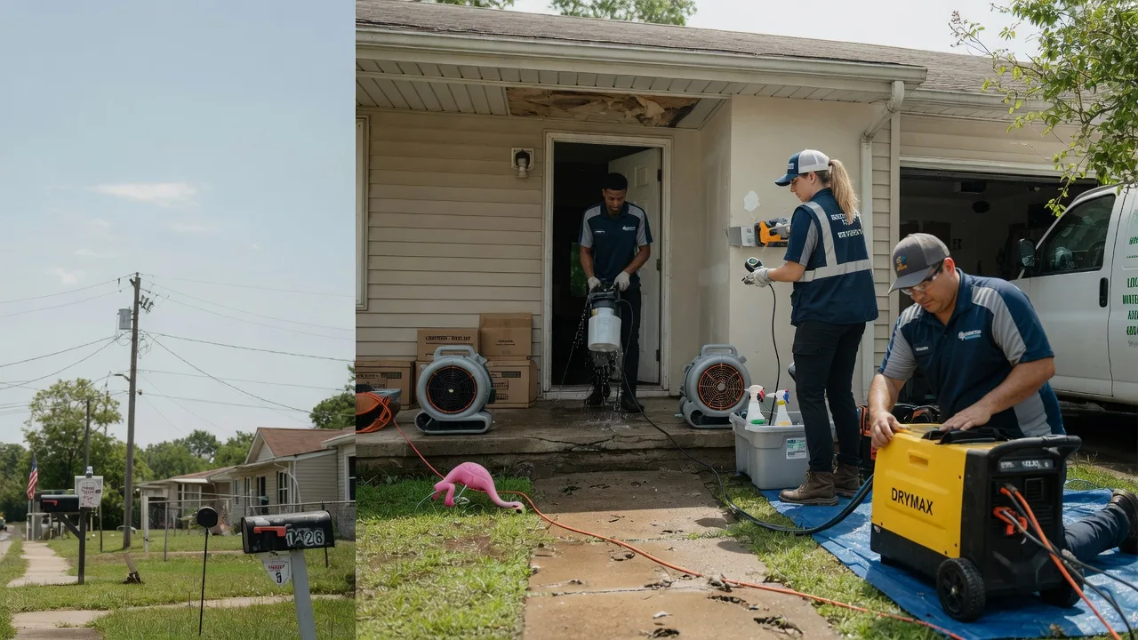 Storm Damage Water Removal in Swedesburg, IA near me